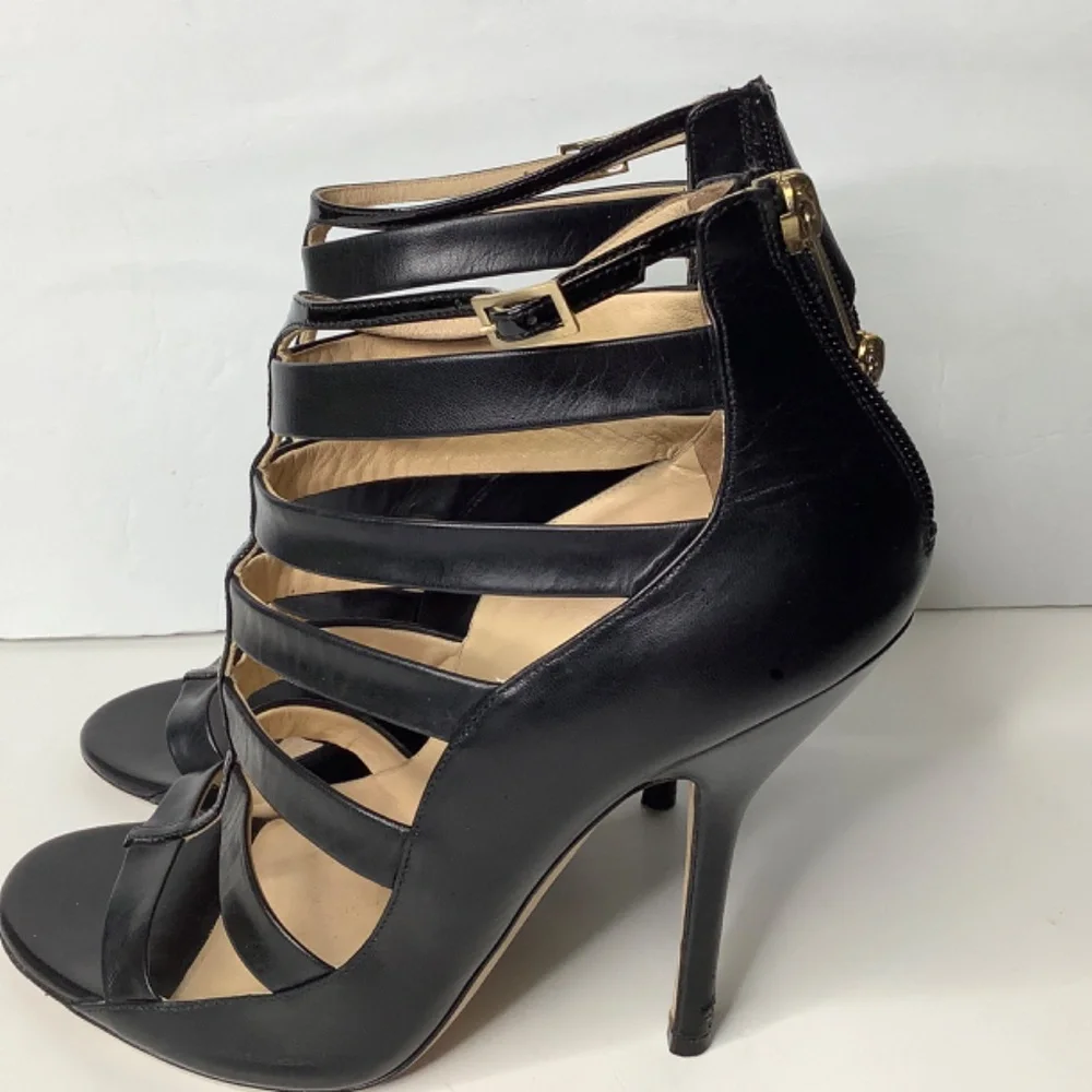 Jimmy Choo "Fathom" Caged Heel Sandals size 39 - Picture 8 of 16